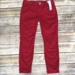 Banana Republic| NWT Red Jeans
